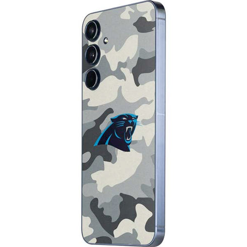 NFL Carolina Panthers Camo Galaxy A35 5G Skin